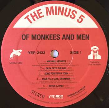 LP The Minus 5: Of Monkees and Men