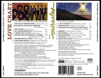 SACD The Miracles: Love Crazy & The Miracles