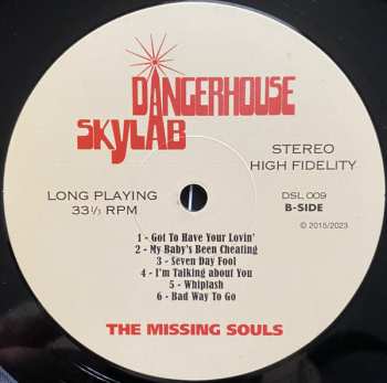LP The Missing Souls: The Missing Souls LTD | DLX