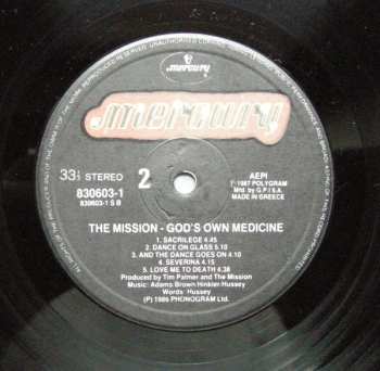 LP The Mission: Gods Own Medicine