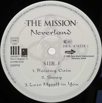 2LP The Mission: Neverland LTD | NUM