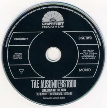 2CD The Misunderstood: Children Of The Sun (The Complete Recordings 1965-1966)