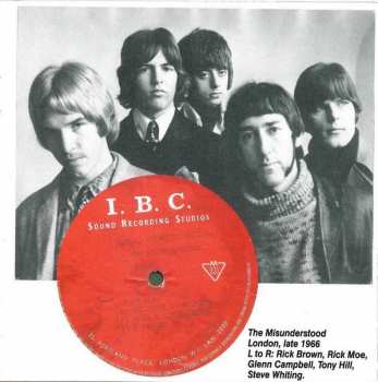 CD The Misunderstood: The Lost Acetates 1965-1966