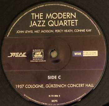 2LP The Modern Jazz Quartet: 1957 Cologne, Gürzenich Concert Hall