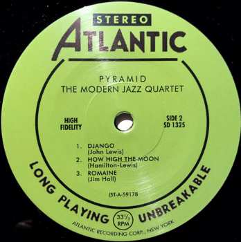 LP The Modern Jazz Quartet: Pyramid LTD