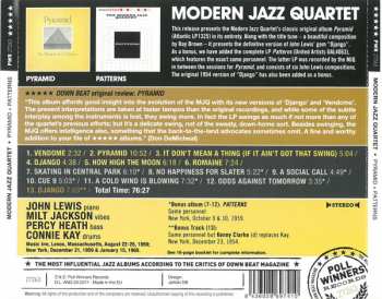 CD The Modern Jazz Quartet: Pyramid + Patterns