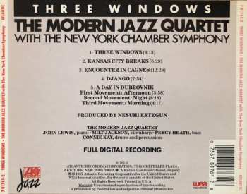 CD The Modern Jazz Quartet: Three Windows