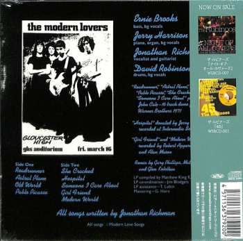 CD The Modern Lovers: The Modern Lovers