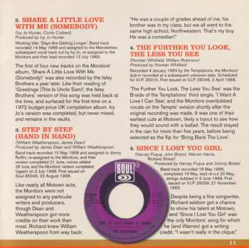 CD The Monitors: Say You! The Motown Anthology 1963-1968