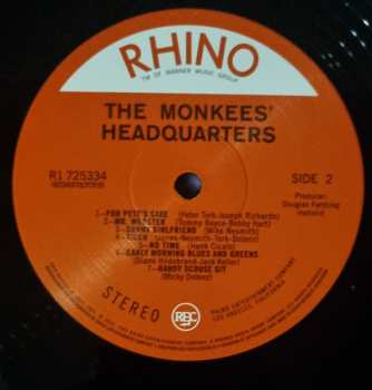 2LP The Monkees: Headquarters DLX | LTD