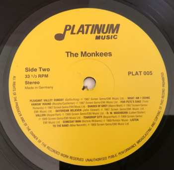 LP The Monkees: Hey-Hey-It's The Monkees 20 Smash Hits