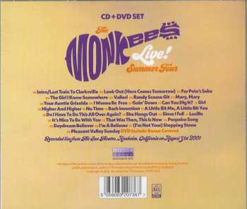 2CD/DVD The Monkees: Live! (Summer Tour)