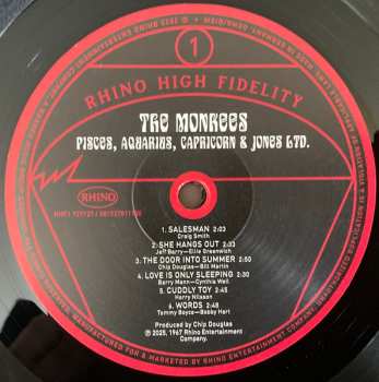 LP The Monkees: Pisces, Aquarius, Capricorn & Jones Ltd. LTD | NUM