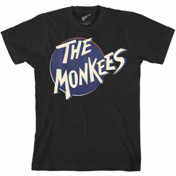 Merch The Monkees: T-shirt Retro Dot Logo The Monkees 