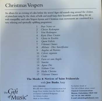 CD Jon Banks: Christmas Vespers