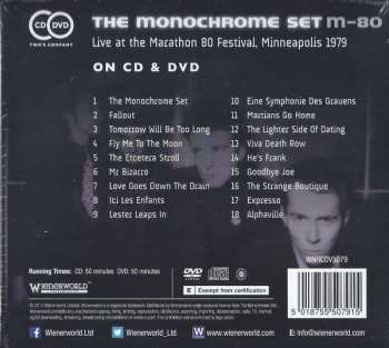 CD/DVD The Monochrome Set: M-80 (CD & DVD)