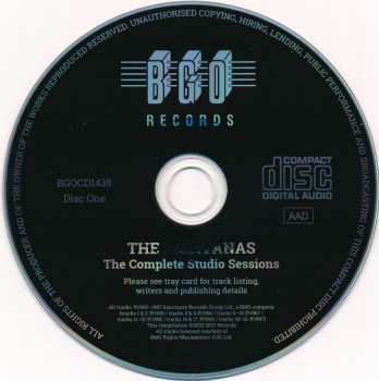 2CD Montanas: The Complete Studio Sessions