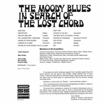 LP The Moody Blues: In Search Of The Lost Chord