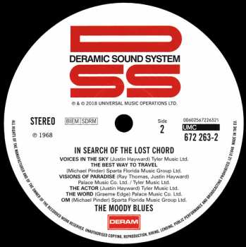 LP The Moody Blues: In Search Of The Lost Chord