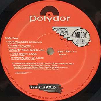 LP The Moody Blues: The Other Side Of Life