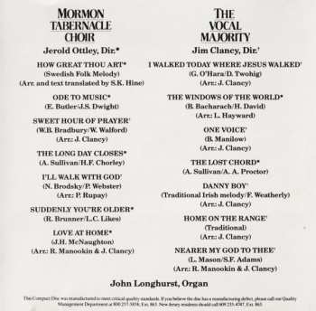 CD Mormon Tabernacle Choir: Voices In Harmony