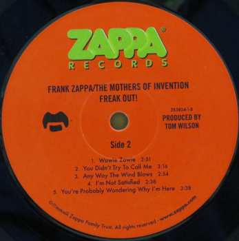2LP The Mothers: Freak Out!