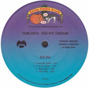 LP The Mothers: Over-Nite Sensation
