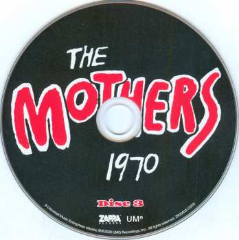 4CD/Doos The Mothers: The Mothers 1970 LTD