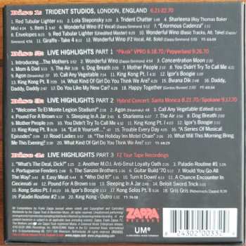 4CD/Doos The Mothers: The Mothers 1970 LTD