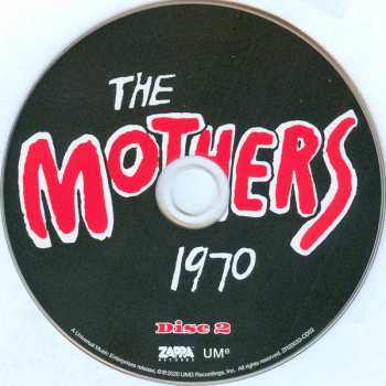 4CD/Doos The Mothers: The Mothers 1970 LTD