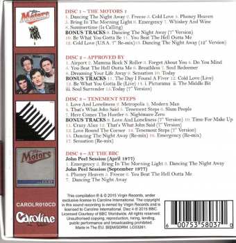 4CD/Doos The Motors: The Virgin Years