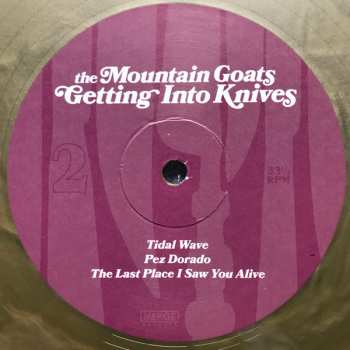 2LP The Mountain Goats: Getting Into Knives CLR | LTD