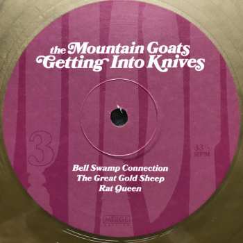 2LP The Mountain Goats: Getting Into Knives CLR | LTD