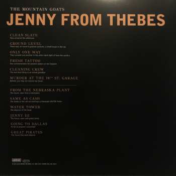 LP The Mountain Goats: Jenny From Thebes CLR | LTD