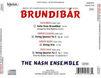 CD The Nash Ensemble: Brundibár – Music By Composers In Theresienstadt (1941–1945)