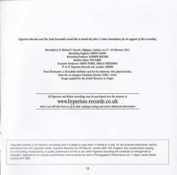 CD The Nash Ensemble: Brundibár – Music By Composers In Theresienstadt (1941–1945)