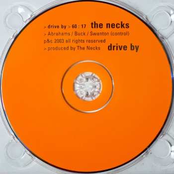 CD The Necks: Drive By