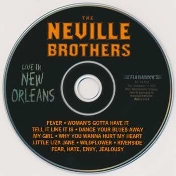 CD The Neville Brothers: Live In New Orleans