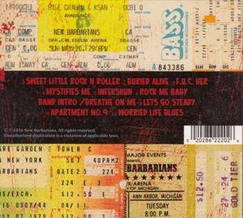 CD The New Barbarians: Wanted Dead Or Alive - Live From Madison Square Garden 5/7/79