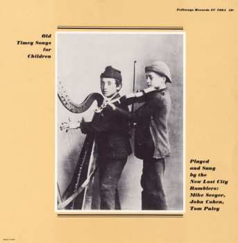 CD The New Lost City Ramblers: Old Timey Songs For Children