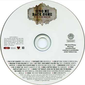 CD New Orleans Social Club: Sing Me Back Home