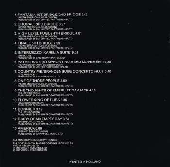 CD The Nice: Five Bridges