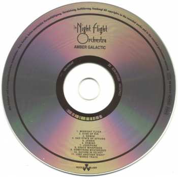 CD The Night Flight Orchestra: Amber Galactic DIGI