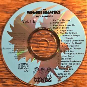 CD The Nighthawks: Jacks & Kings Vol. I & II