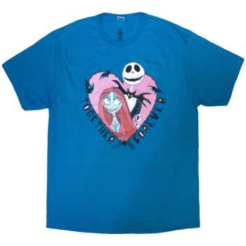Merch The Nightmare Before Christmas: T-shirt Jack & Sally Together Forever