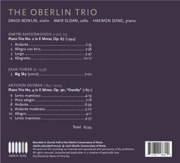 CD Antonín Dvořák: The Oberlin Trio