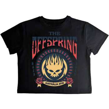 Merch The Offspring: Dames Crop Top Australia 2018