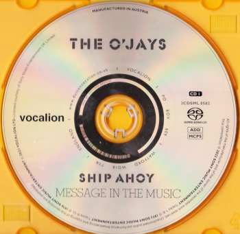 2SACD The O'Jays: Ship Ahoy, Message In The Music & Live In London