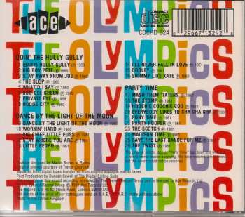 CD The Olympics: Doin' The Hully Gully / Dance By The Light Of The Moon / Party Time