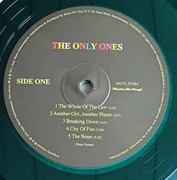 LP The Only Ones: The Only Ones CLR | LTD | NUM
